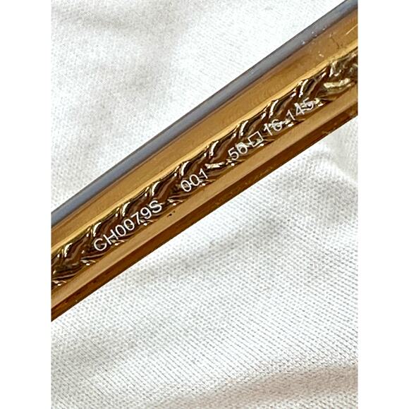 Chloe‎ Women's Havana Sunglasses CH0079S 001 56 - Picture 10 of 13